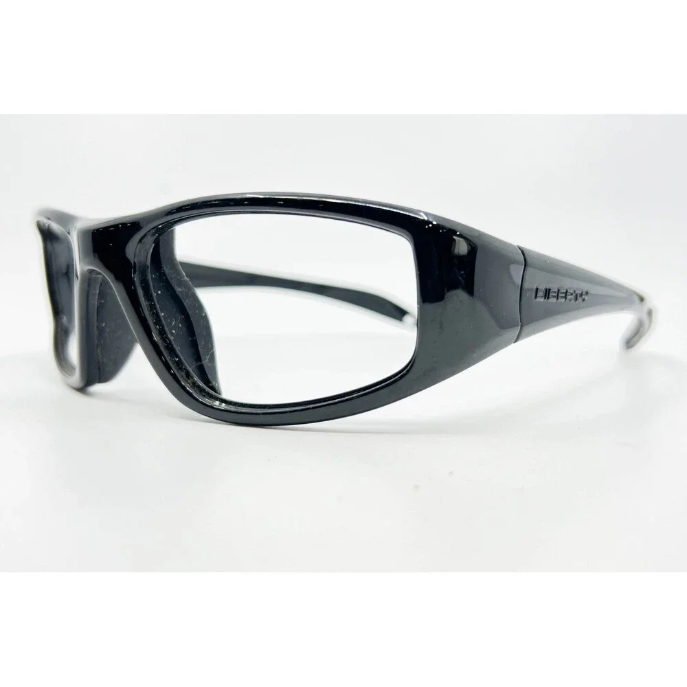 Liberty Sport Horizon Eyeglasses Unisex Black Sport Wrap 59-19-130